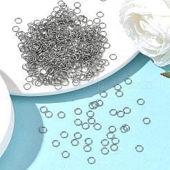 Tarnish Resistant 304 Stainless Steel Open Jump Rings&nbsp;X-STAS-M008-04A