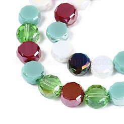 Electroplate Glass Beads Strands&nbsp;EGLA-N022-03A-A05