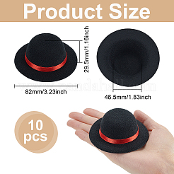 Eva & Cloth Craft Doll Hat&nbsp;DIY-WH0591-087A