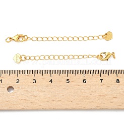 Heart Brass End with Chains&nbsp;KK-H532-10B-G