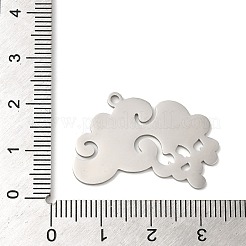 Non-Tarnish 201 Stainless Steel Pendants&nbsp;LS-STAS-B049-22P