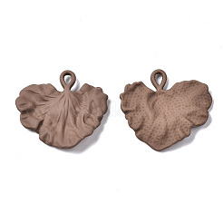 Spray Painted Alloy Pendants&nbsp;LS-PALLOY-T077-118C-RS