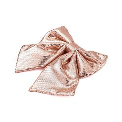 Christmas Plastic Sequin Big Bowknot Pendant Decorations&nbsp;AJEW-S088-04E