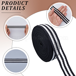 9.4 Yards Flat Polyester Mesh Elastic Wide Band&nbsp;OCOR-CY0003-31A-01