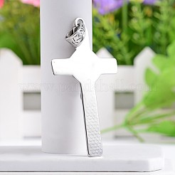 Crucifix Cross 304 Stainless Steel Big Pendants&nbsp;STAS-M206-96AS