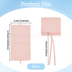 Microfiber Cloth Storage Bags&nbsp;LS-ABAG-WH20006-10B