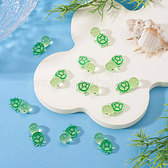 12Pcs Luminous Translucent Resin Sea Animal Cabochons&nbsp;RESI-TA0004-56E