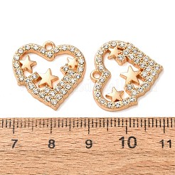 Alloy Rhinestone Pendants&nbsp;RB-CBAA987-14KCG