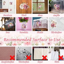3 Sheets 3 Styles PVC Waterproof Decorative Stickers&nbsp;DIY-WH0404-368