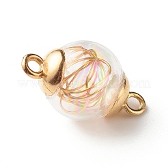 Handmade Blown Glass Beads Links Connectors&nbsp;PALLOY-JF01239
