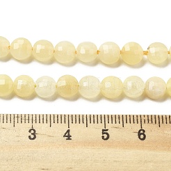 Natural Dyed White Jade Beads Strands&nbsp;G-C179-A6mm-08