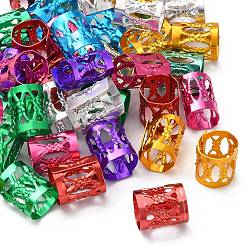 Aluminum Dreadlocks Beads Hair Decoration&nbsp;ALUM-R003-M-1