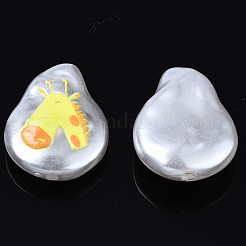 3D Printed ABS Plastic Imitation Pearl Beads&nbsp;KY-S163-420