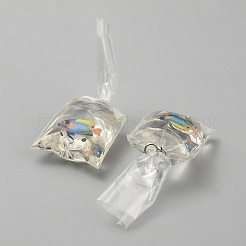 Transparent Resin Big Pendants&nbsp;RESI-TAC0024-01F