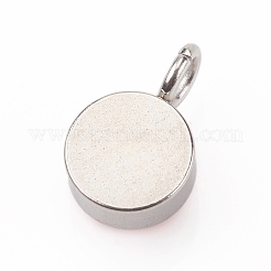 Faceted Glass Charms&nbsp;RGLA-CJC0001-01L
