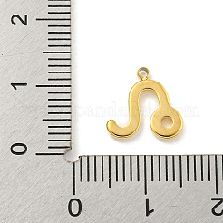 Real 18K Gold Plated PVD Vacuum Plating 304 Stainless Steel Pendants&nbsp;STAS-L278-002G-05