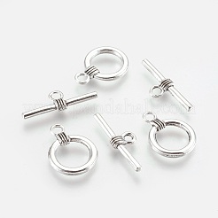 Alloy Toggle Clasps&nbsp;PALLOY-J659-23AS