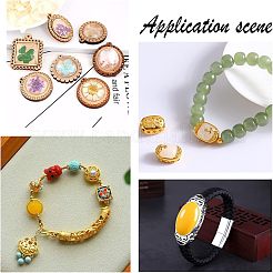 Glass Cabochons&nbsp;GLAA-FH0001-25