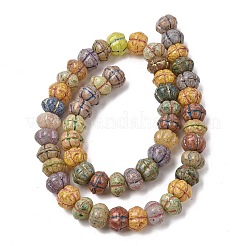 Baking Paint Glass Beads Strands&nbsp;GLAA-H042-05