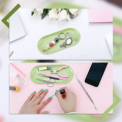 Plastic Nail Salon Utility Trays&nbsp;AJEW-CP0010-96A