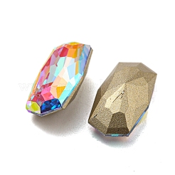 Glass Rhinestone Cabochons&nbsp;RGLA-M017-M02-202ST