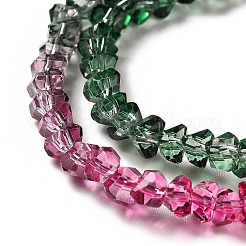 Transparent Glass Bead Strands&nbsp;GLAA-H023-02J