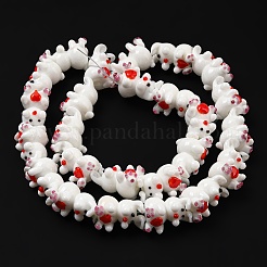 Handmade Lampwork Beads Strands&nbsp;LAMP-L079-02B