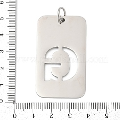 304 Stainless Steel Pendants&nbsp;LS-STAS-M115-01P-G