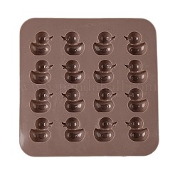 Square with Duck DIY Food Grade Silicone Mold&nbsp;DIY-K075-29