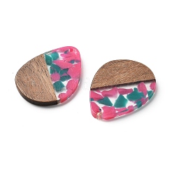 Resin and Walnut Pendants&nbsp;FIND-R051-04F