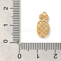 201 Stainless Steel Pendants&nbsp;STAS-R136-01G-03