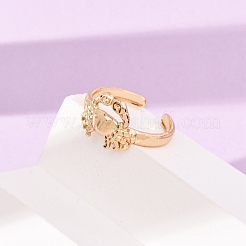 304 Stainless Steel Cuff Open Rings&nbsp;SA-CBA725A-11G
