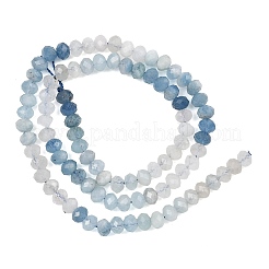 Natural Devil Blue Aquamarine Beads Strands&nbsp;G-NH0073-A01
