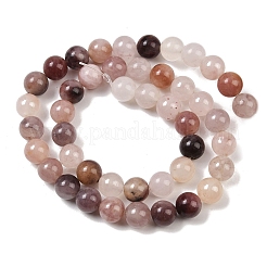 Natural Violet Strawberry Quartz Beads Strands&nbsp;G-P530-B02-03