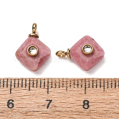 Natural Rhodonite Pendants&nbsp;STAS-C184-14A-02