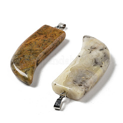Natural & Synthetic Mixed Gemstone Pendants&nbsp;G-P520-13P