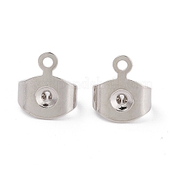 Brass Ear Nuts&nbsp;X-KK-P001-75P