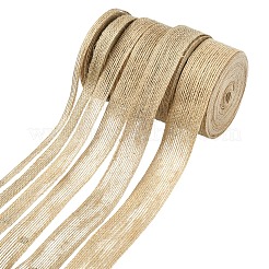 6Rolls 6 Styles Braided Burlap Ribbon&nbsp;OCOR-YW0001-22