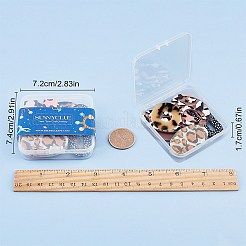 DIY Leopard Print Pattern Earring Making Kits&nbsp;DIY-SC0012-002