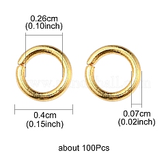 304 Stainless Steel Open Jump Rings&nbsp;STAS-YW0001-62A