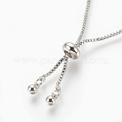 Brass Cubic Zirconia Bolo Tennis Bracelets&nbsp;BJEW-P232-03P