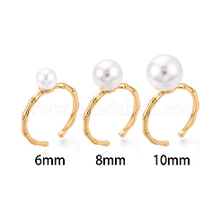 Brass Cup Peg Ring Settings&nbsp;LS-KK-N274-33G