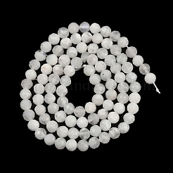 Natural Rainbow Moonstone Beads Strands&nbsp;G-D0003-E90-4MM