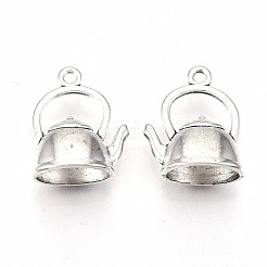 Tibetan Style Alloy Pendants&nbsp;X-TIBE-S323-065AS-RS