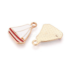 Alloy Enamel Pendants&nbsp;ENAM-T024-92A-G
