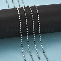 Tarnish Resistant 304 Stainless Steel Ball Chains&nbsp;CHS-A002B-2.4mm