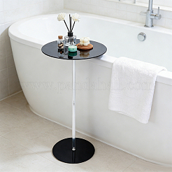 Acrylic Adjustable Round Side Table&nbsp;AJEW-WH0077-162B
