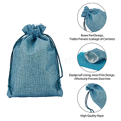 Burlap Packing Pouches Drawstring Bags&nbsp;ABAG-BC0001-16