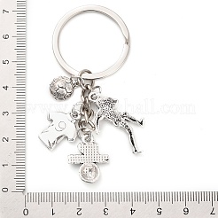 Zinc Alloy Keychains&nbsp;KEYC-I118-01ASP-03