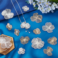 24Pcs 12 Styles Iron Bead Caps&nbsp;FIND-PH0026-35